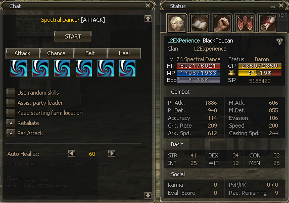 Autofarm Interface