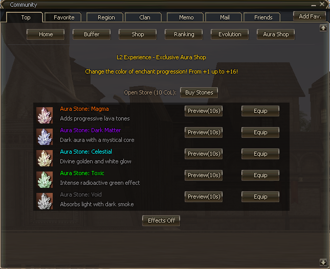 Aura Shop
